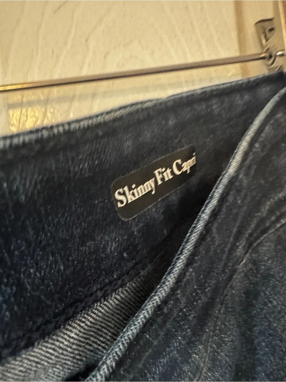 Judy Blue Skinny Fit Capri Dark Wash Stretch Denim Jeans Women’s Size 18W